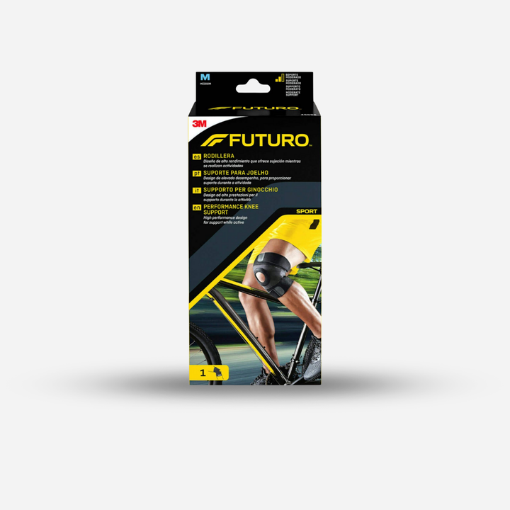 FUTURO™ Feuchtigkeitsregulierende Knie-Bandage 45696, M SPORT (38.1 - 43.2 cm)