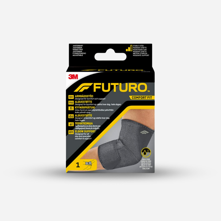 FUTURO™ Comfort Fit Ellenbogen-Bandage 04038, Anpassbar (20.3 - 40.6 cm)