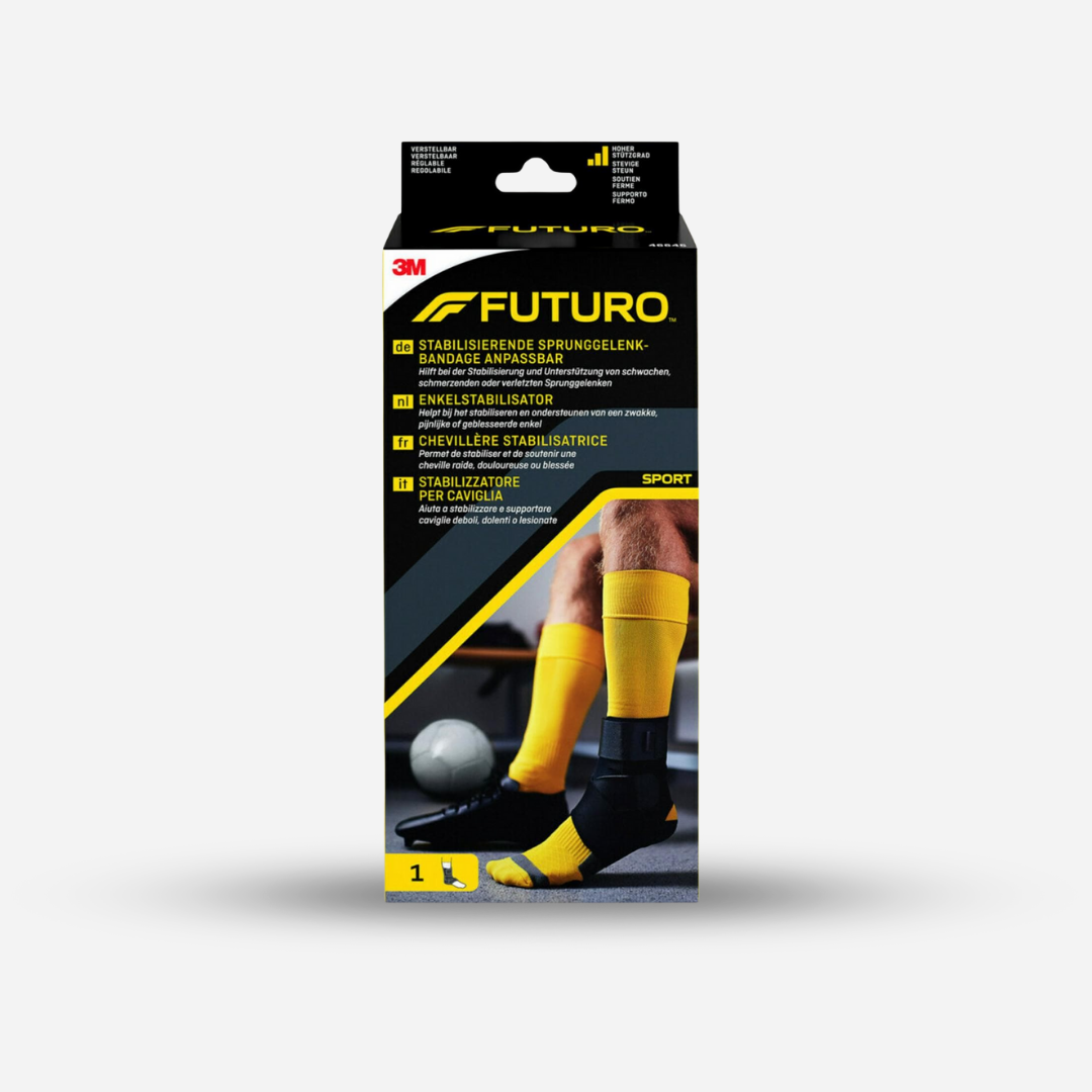 FUTURO™ Stabilisierende Sprunggelenk-Bandage anpassbar 46645, Verstellbar SPORT (20.3 - 25.4 cm)