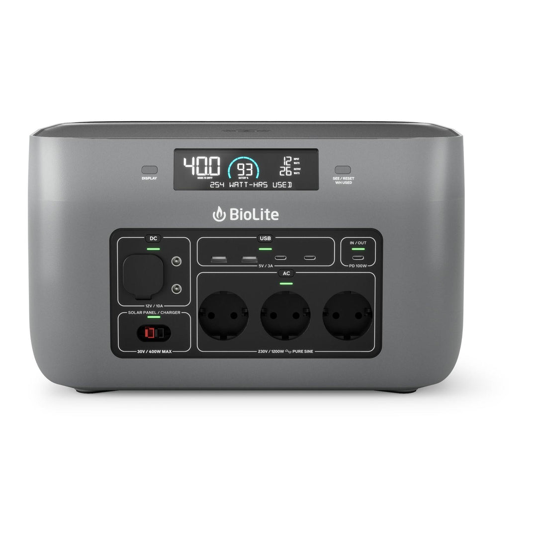 BioLite BaseCharge 1500 mobile Power Station