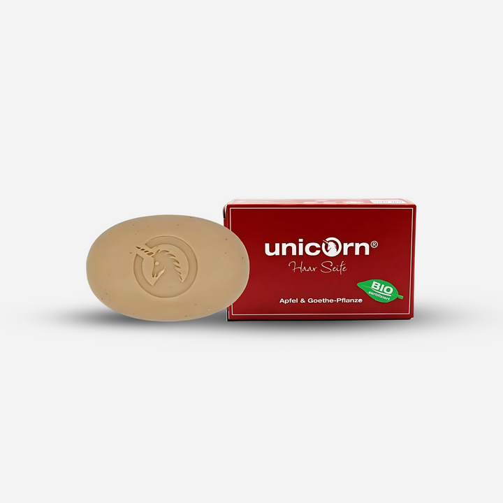 unicorn® Apfel-Haarseife mit Goethepflanzen-Extrakt 100g