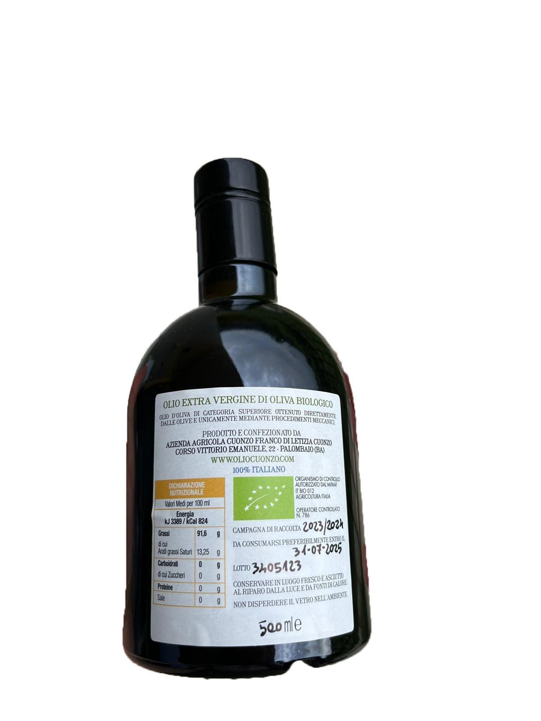 Monokultivar Ogliarola BIO (250/500ml)