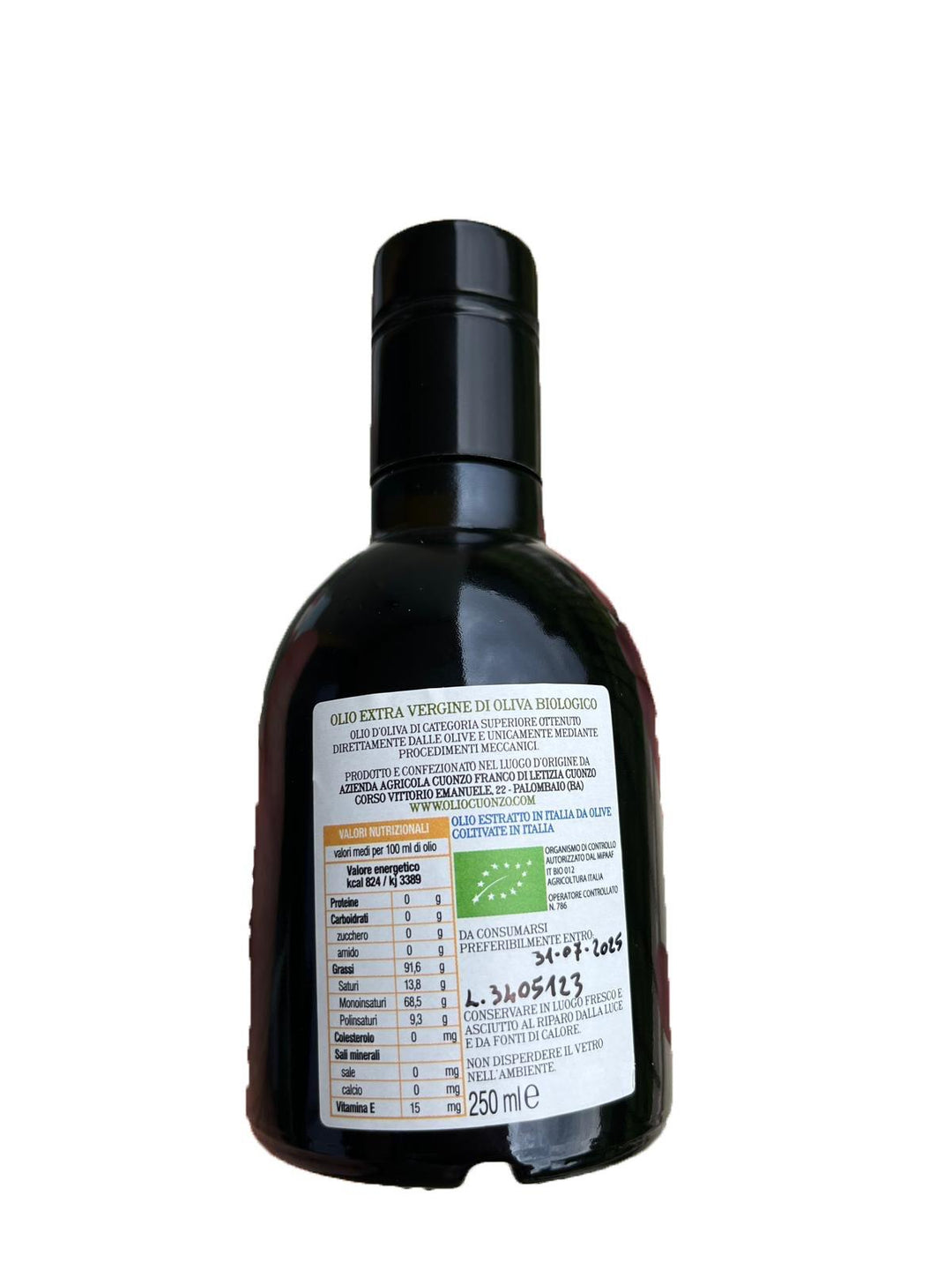 Monokultivar Ogliarola BIO (250/500ml)