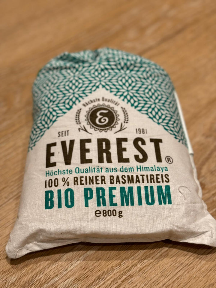 Everest Bio Premium Basmati Reis (800 Gramm)