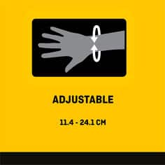 FUTURO™ Handgelenk-Bandage anpassbar mit Daumenschlaufe 09033, Verstellbar SPORT (11.4 - 24.1 cm)