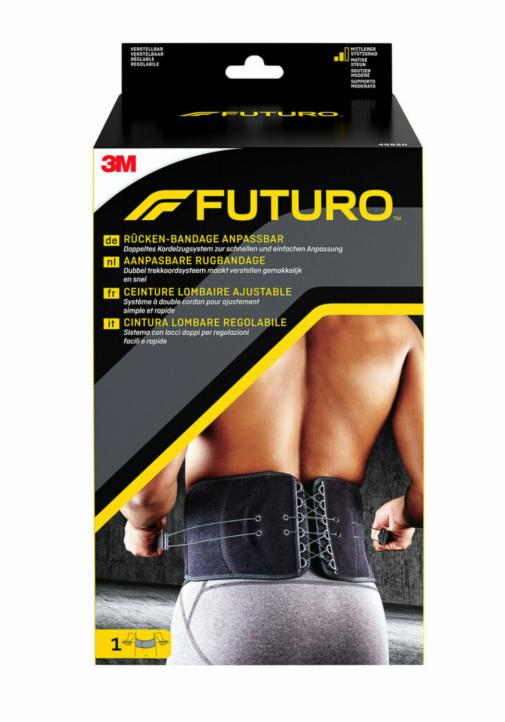 FUTURO™ Rücken-Bandage anpassbar 46820, Verstellbar (73.7 - 129.5 cm)