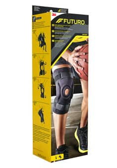 FUTURO™ Knie-Bandage mit seitlicher Gelenkschiene 48579, Verstellbar SPORT (40.6 - 55.9 cm)