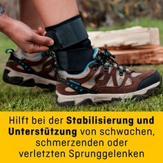 FUTURO™ Stabilisierende Sprunggelenk-Bandage anpassbar 46645, Verstellbar SPORT (20.3 - 25.4 cm)