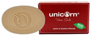 unicorn® Apfel-Haarseife mit Goethepflanzen-Extrakt 100g